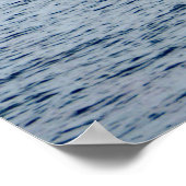 Humpback Whale Tail Alaska Foto Poster (Hoek)