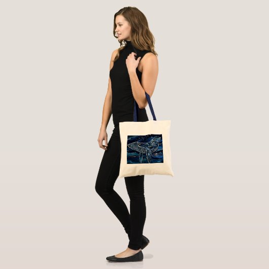Humpback Whale Tote Bag (Voorkant (model))