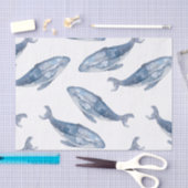 Humpback Whales in Waterverf Tissuepapier (Craft)