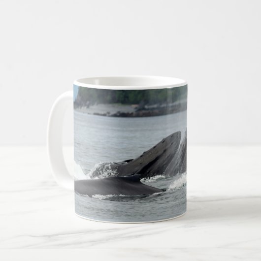 Humpback Whales Koffiemok (Voorkant links)