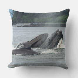 Humpback Whales Kussen