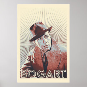 Humphrey Bogart Vector Kunstwerk Poster