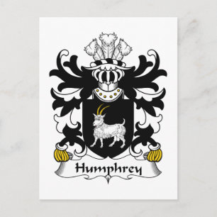 Humphrey Family Crest Briefkaart