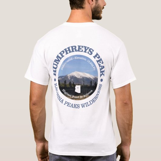 Humphrey's Peak T-shirt (Achterkant)