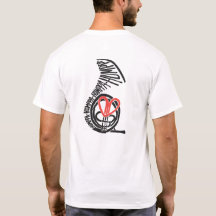 Humppa Love Red Back T shirt