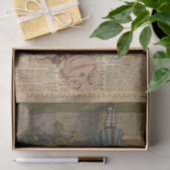 Humpty Dumpty & Alice  Book Illustration Tissuepapier (Geschenk)