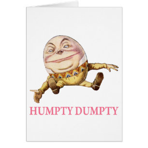 HUMPTY DUMPTY ASSIS SUR UN MUR - NURSERSERY RHYME