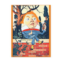 Humpty Dumpty Donald Trump Veranderde  illustr