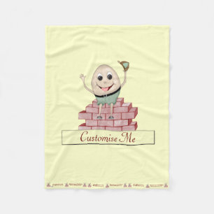 Humpty Dumpty Fleece Deken