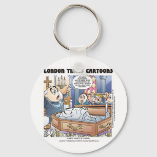 Humpty Dumpty Funeral Grappige Cadeaus T-shirts Ve Sleutelhanger