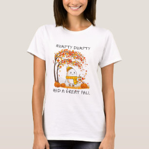 Humpty Dumpty had een grote Thanksgiving in de Her T-shirt