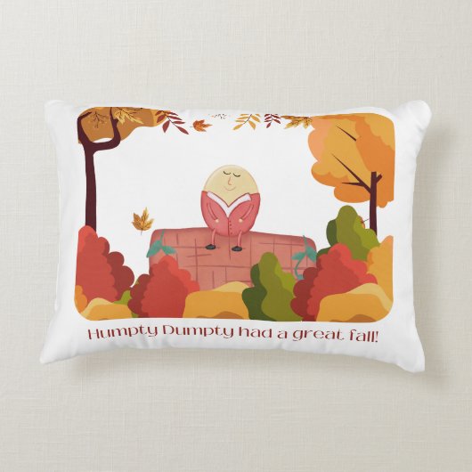 Humpty Dumpty Herfst Kussen (Achterkant)