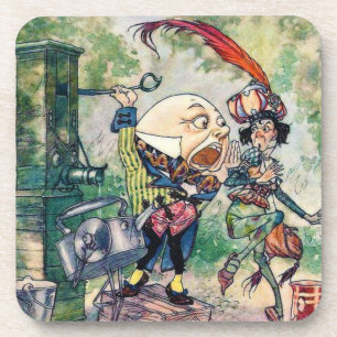 Humpty Dumpty in Wonderland Bier Onderzetter