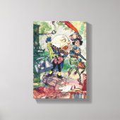 Humpty Dumpty in Wonderland Canvas Afdruk (Voorkant)