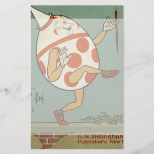 Humpty Dumpty,  moeder Goose Nursery Rhyme Briefpapier