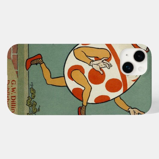 Humpty Dumpty, moeder Goose Nursery Rhyme Case-Mate iPhone Case (Achterkant (horizontaal))
