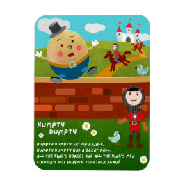 Humpty Dumpty Nursery Rhyme Magnet Magneet