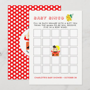 Humpty Dumpty Nursery Rhyme Schattige Baby shower Kaart