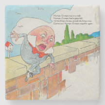 Humpty Dumpty op Muur Moeder Gans Kwekerij Rijm