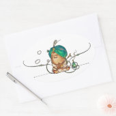 Humpty Dumpty Ovale Sticker (Envelop)