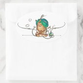 Humpty Dumpty Ovale Sticker (Tas)