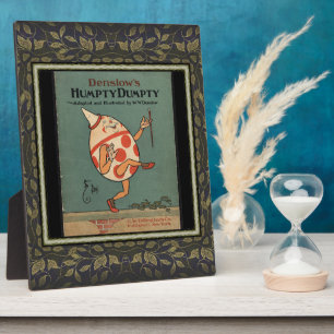 Humpty Dumpty Plaquette Fotoplaat