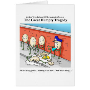 Humpty Dumpty Police Investigation Funny Gifts