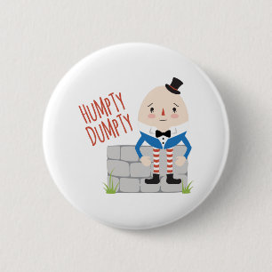 Humpty Dumpty Ronde Button 5,7 Cm