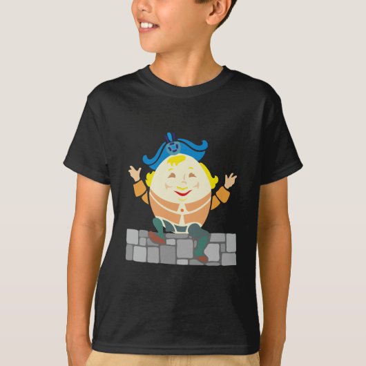 Humpty Dumpty sat on a wall... T-shirt (Voorkant)