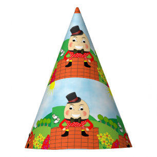 Humpty Dumpty Thleed Kids Birthday Party Editable Feesthoedjes
