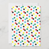 Humpty Dumpty Thleed Kids Birthday Party Editable Kaart (Achterkant)