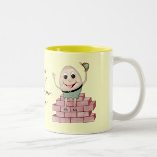 Humpty Dumpty Tweekleurige Koffiemok