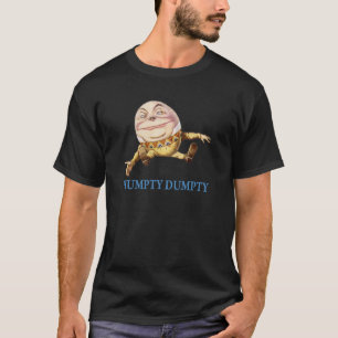 HUMPTY DUMPTY ZAT OP EEN MUUR - KINDERRIJM T-SHIRT