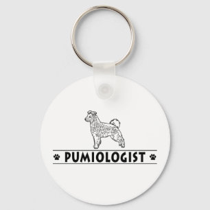Humreuze Pumi Dog Sleutelhanger