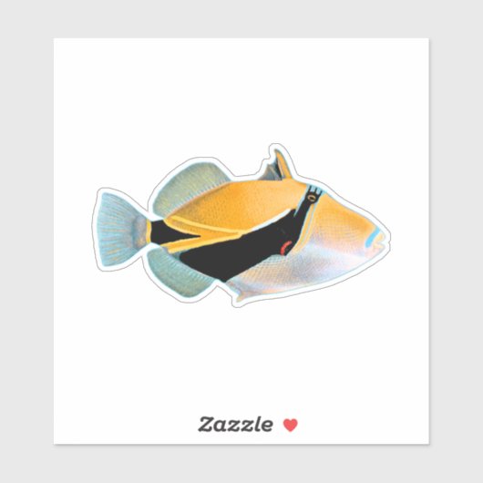 Humu Humu Fish Sticker (Vel)