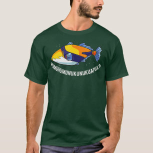 Humuhumunukunukuapuaa Overheidsvis in Hawaiian T-shirt