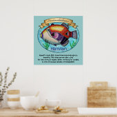 Humuhumunukunukuapua'a Poster (Keuken)