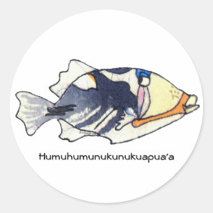 Humuhumunukunukuapua'a vis Sticker