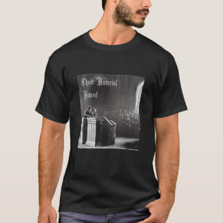Hun gehakt materiaal t-shirt