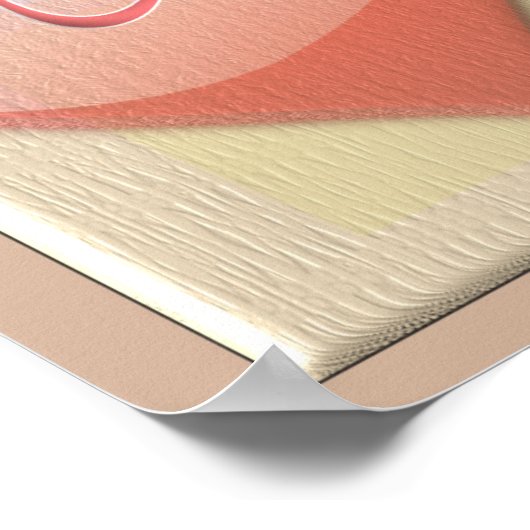 Hun hart onderwijzen - citaat van Dalai Lama - kun Poster (Hoek)