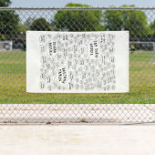 hun naam spandoek (Insitu)