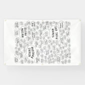 hun naam spandoek (Horizontaal)