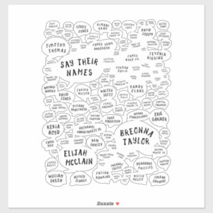 hun naam sticker