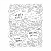 hun naam sticker (Voorkant)