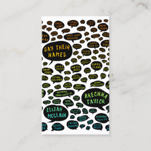 hun naam te zeggen : de regenboog visitekaartje