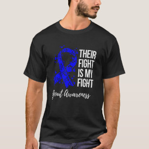 Hun strijd is mijn strijd om het bewustzijn t-shirt