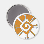 HUNAB KU MAGNEET (Voorkant / Achterkant)