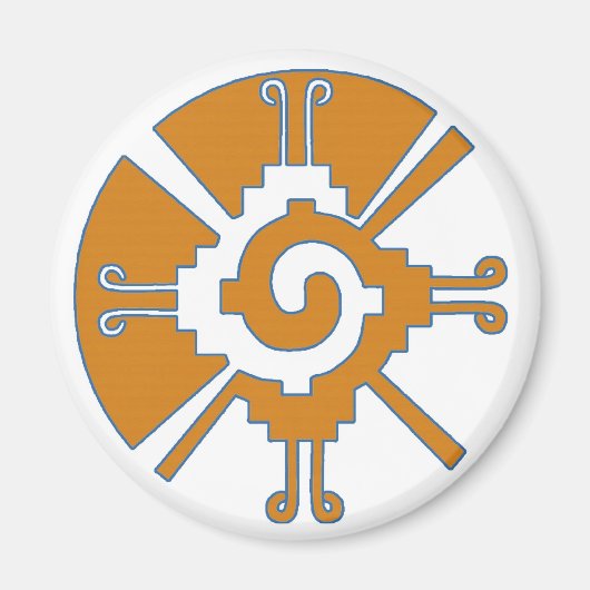 HUNAB KU MAGNEET (Voorkant)