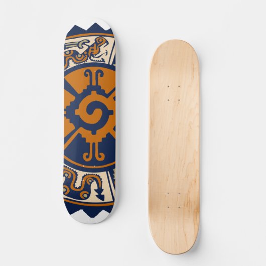 Hunab Ku Mayan Skateboard (Recto)