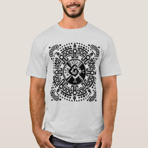 Hunab Ku Mayan-symbool T-shirt